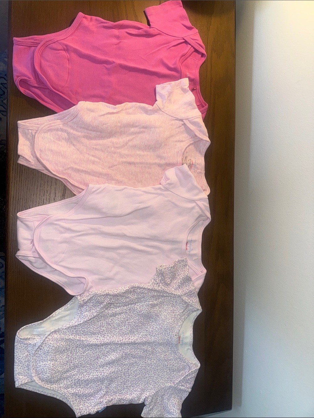 Magnetic Me Baby Girls Short-Sleeve Bodysuit Bundle of 4 6-9 Months